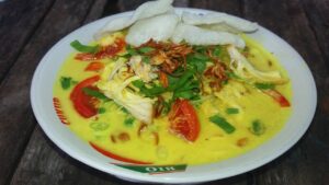 cara masak soto ayam santan