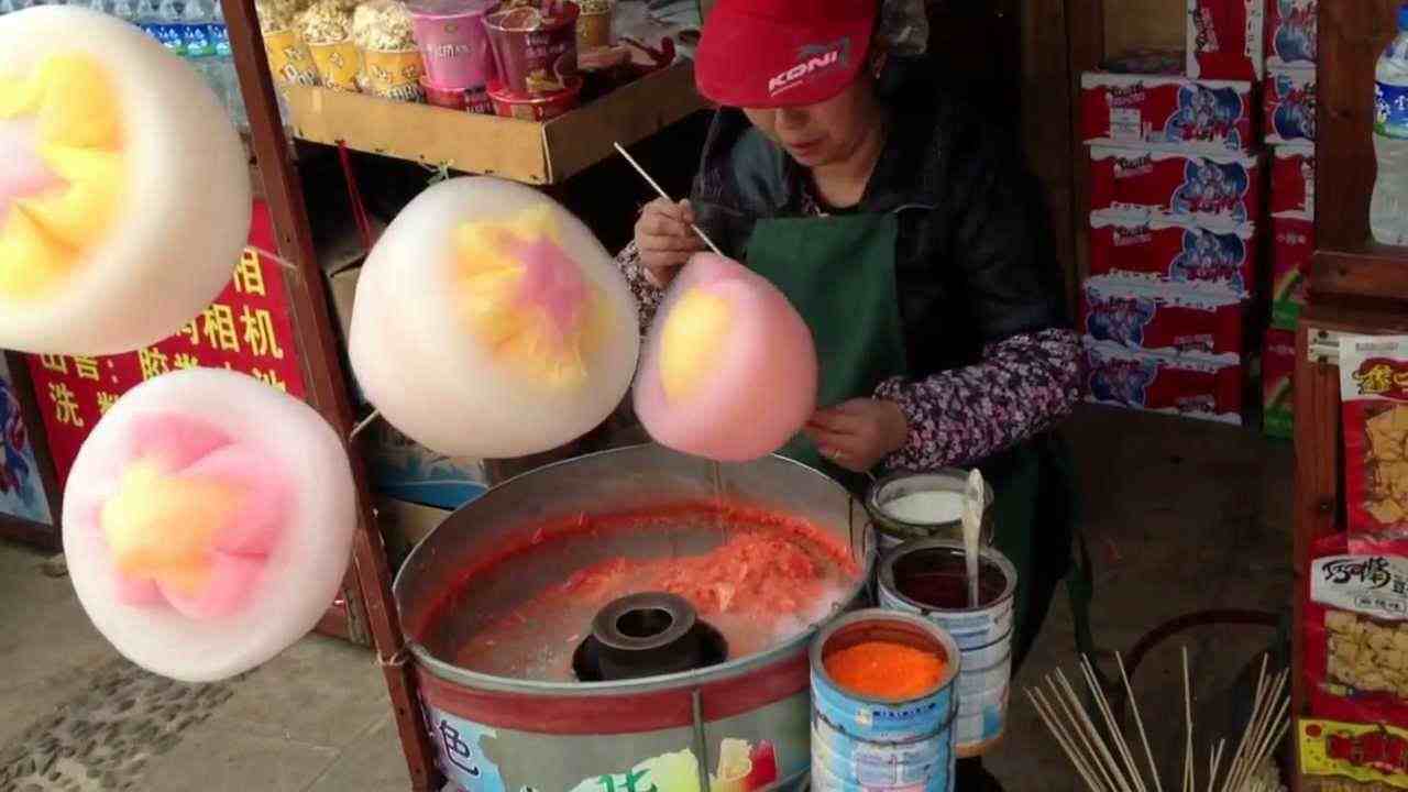 membuat mesin arum manis