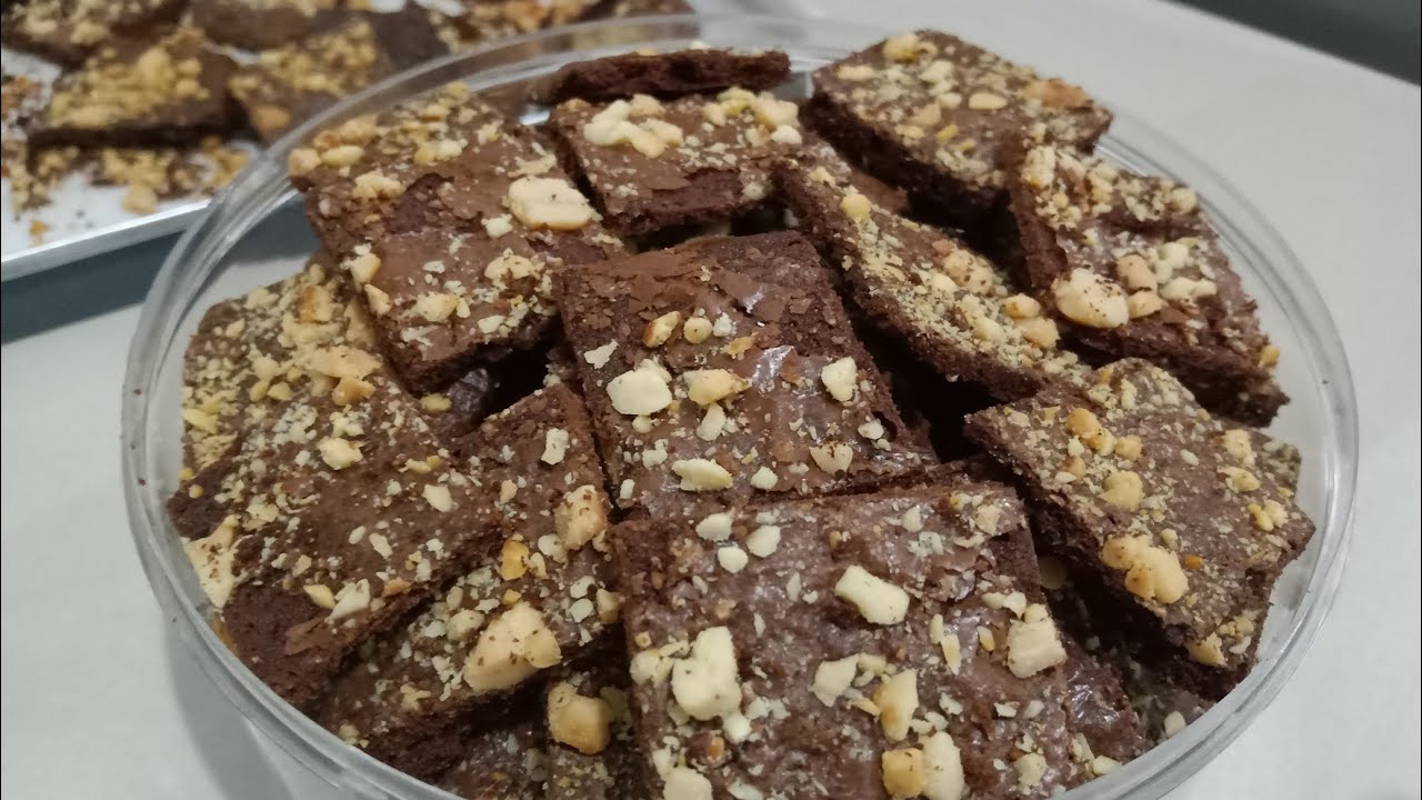 cara membuat keripik brownies tanpa di oven