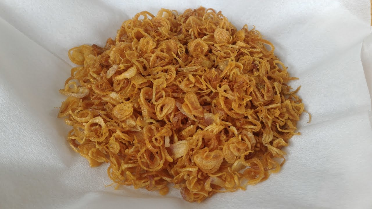 cara menggoreng bawang merah agar renyah dan tahan lama