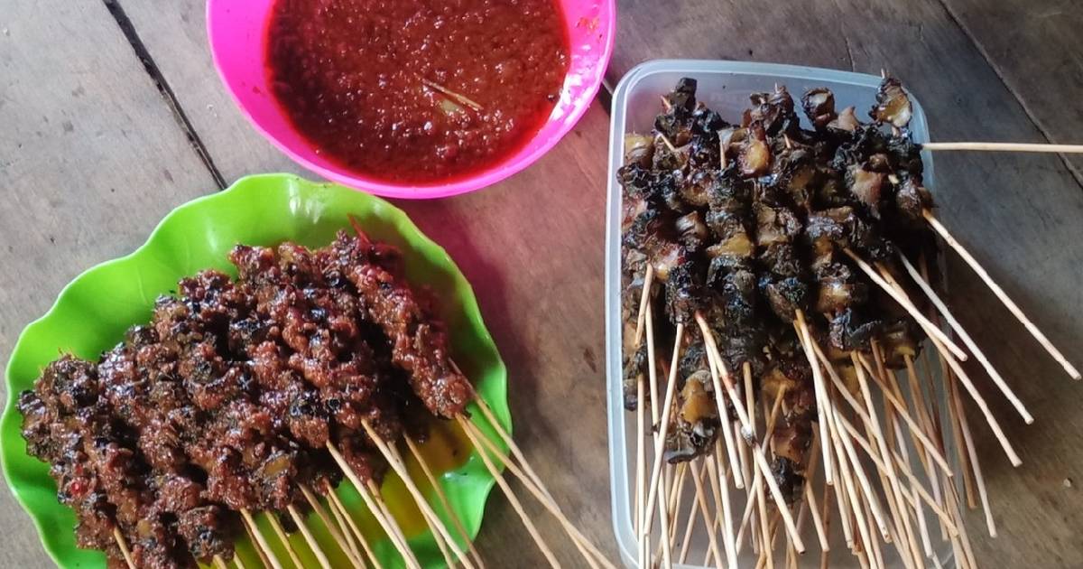 cara membuat sate keong sawah