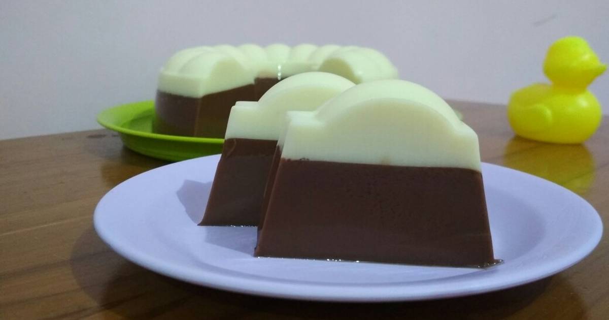 resep puding coklat susu