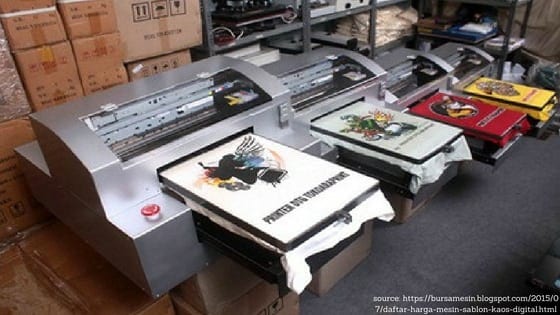 tips memilih mesin sablon kaos sesuai anggaran