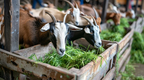 Pakan Kambing kering