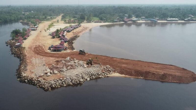 cocomesh untuk reklamasi pantai dan pesisir