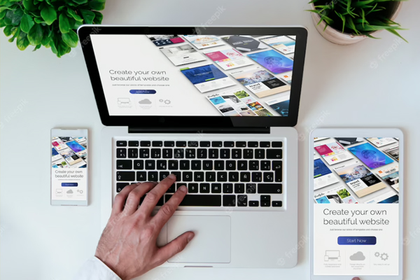 dengan website bisnis berkembang
