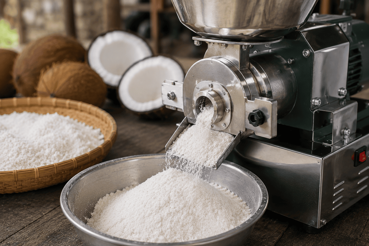 tips memilih mesin tepung kelapa